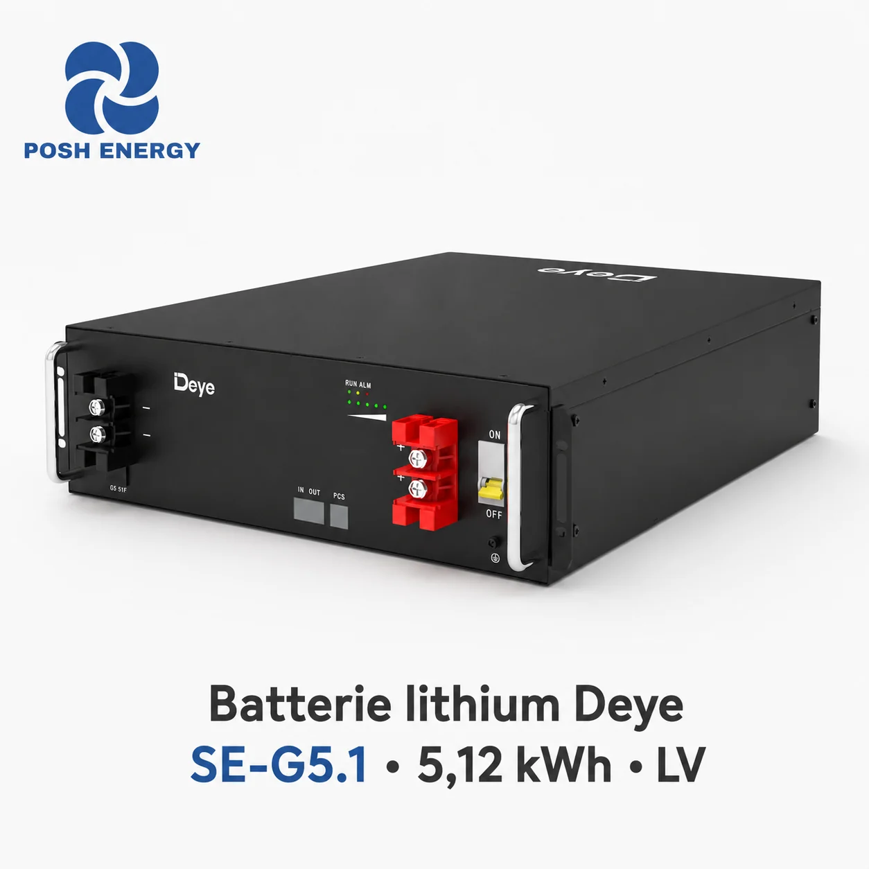 Batterie lithium Deye SE-G5.1 5,12 kWh LV