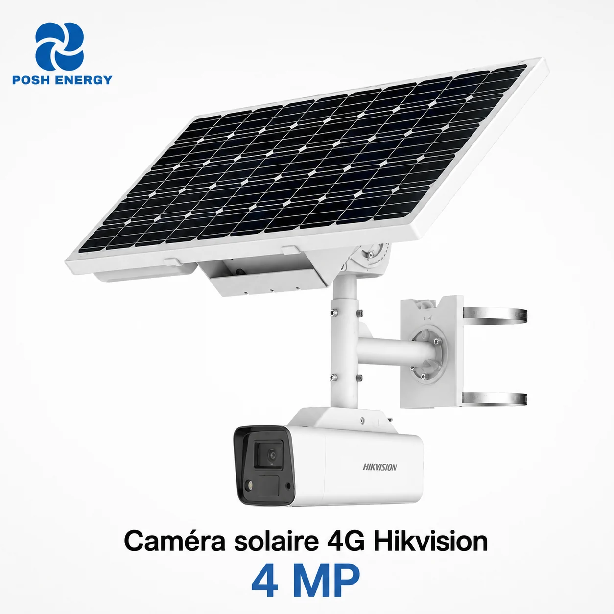 Caméra solaire 4G Hikvision 4 MP