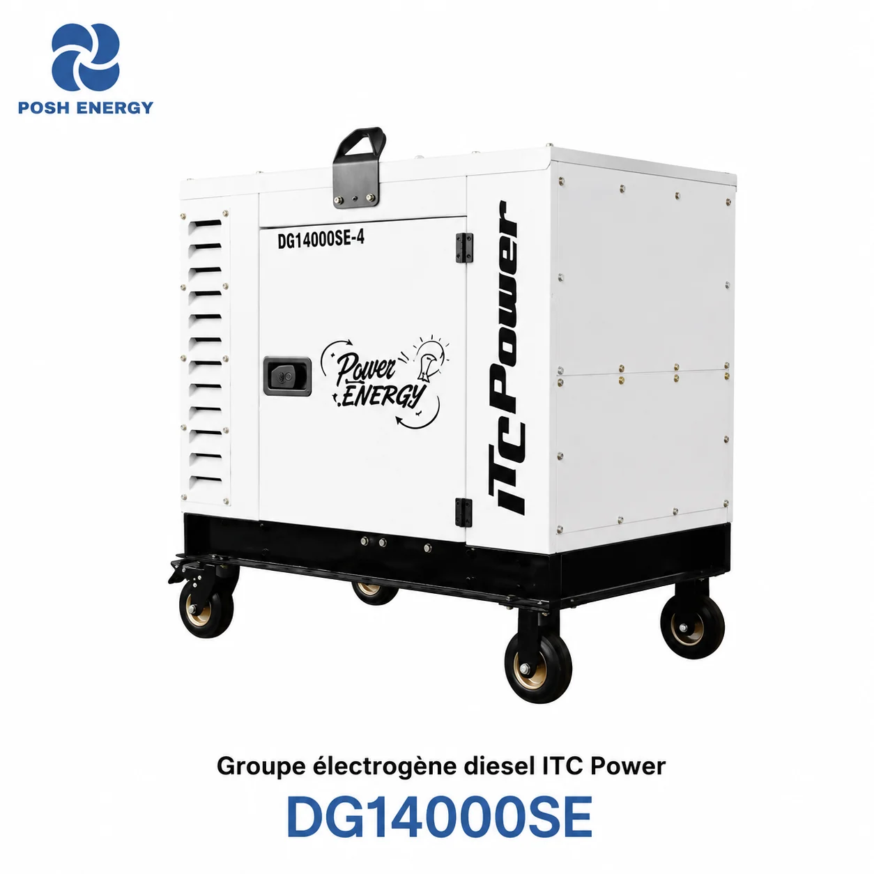 Groupe électrogène diesel ITC Power DG14000SE