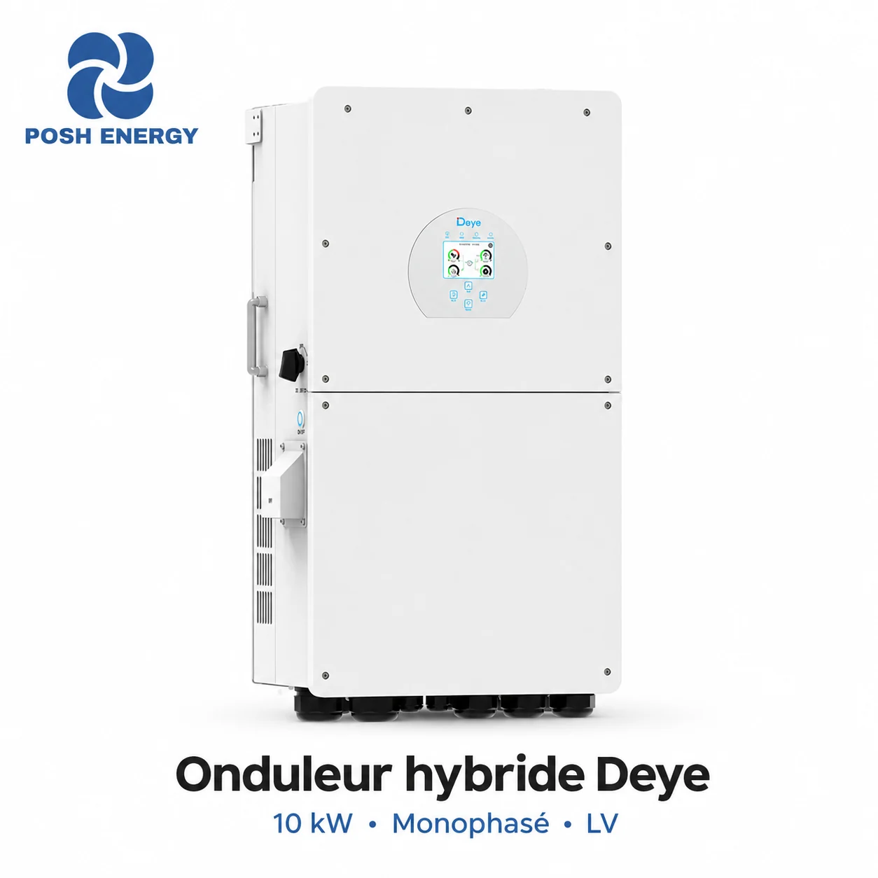 Onduleur hybride Deye 10 kW monophasé LV