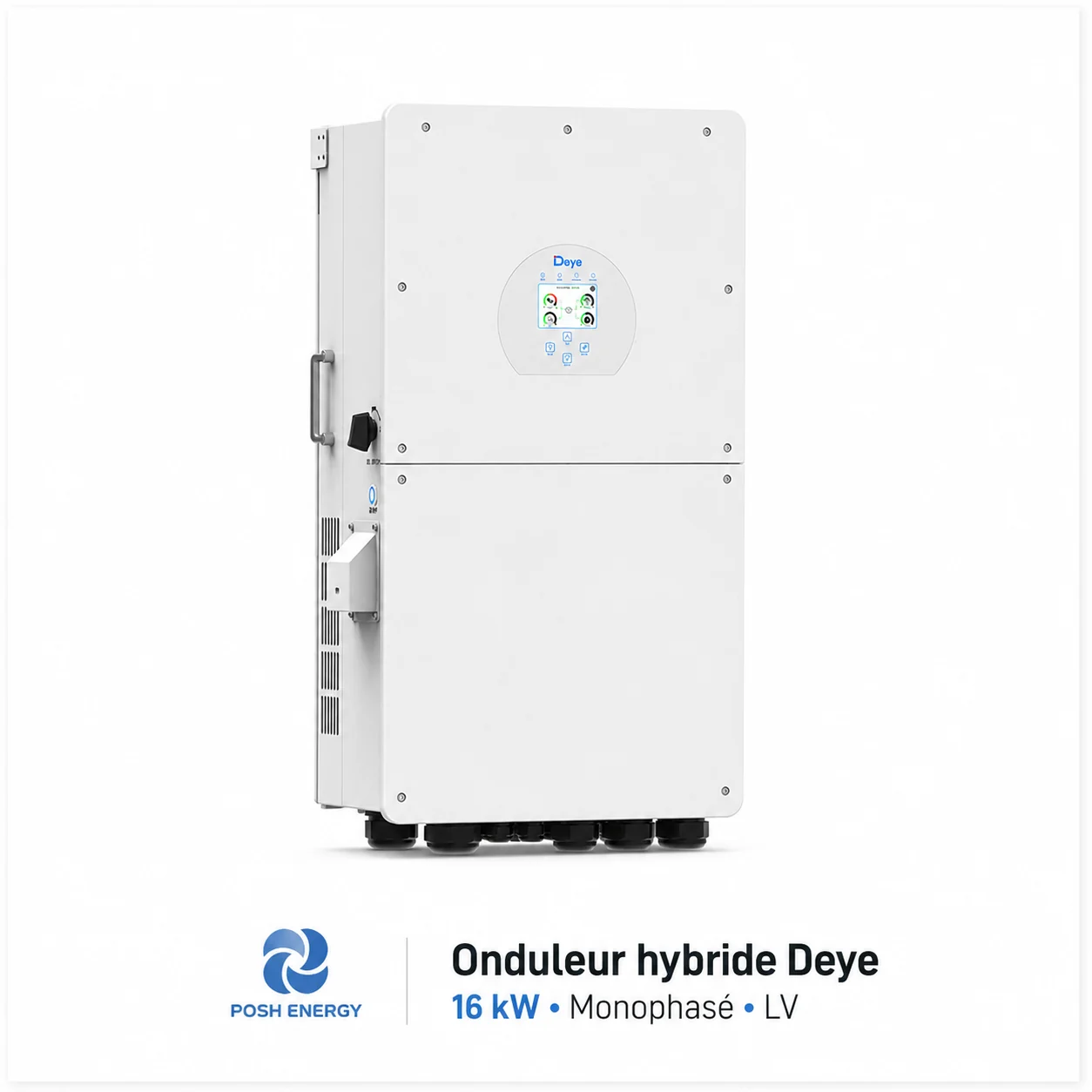 Onduleur hybride Deye 16 kW monophasé LV