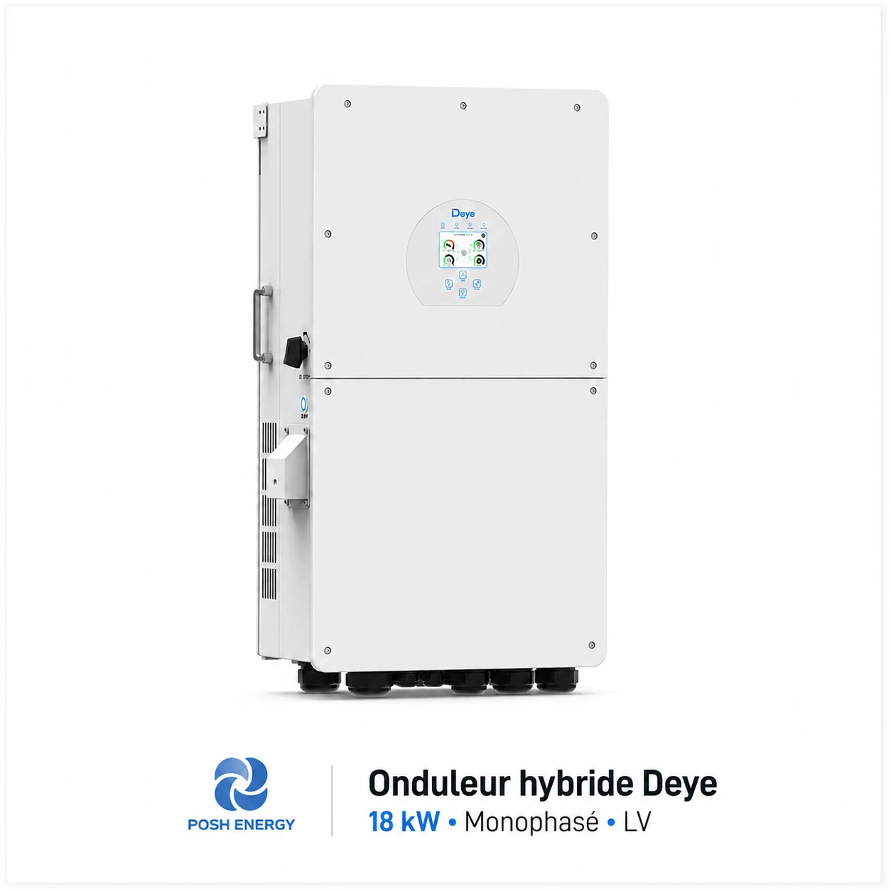 Onduleur hybride Deye 18 kW monophasé LV