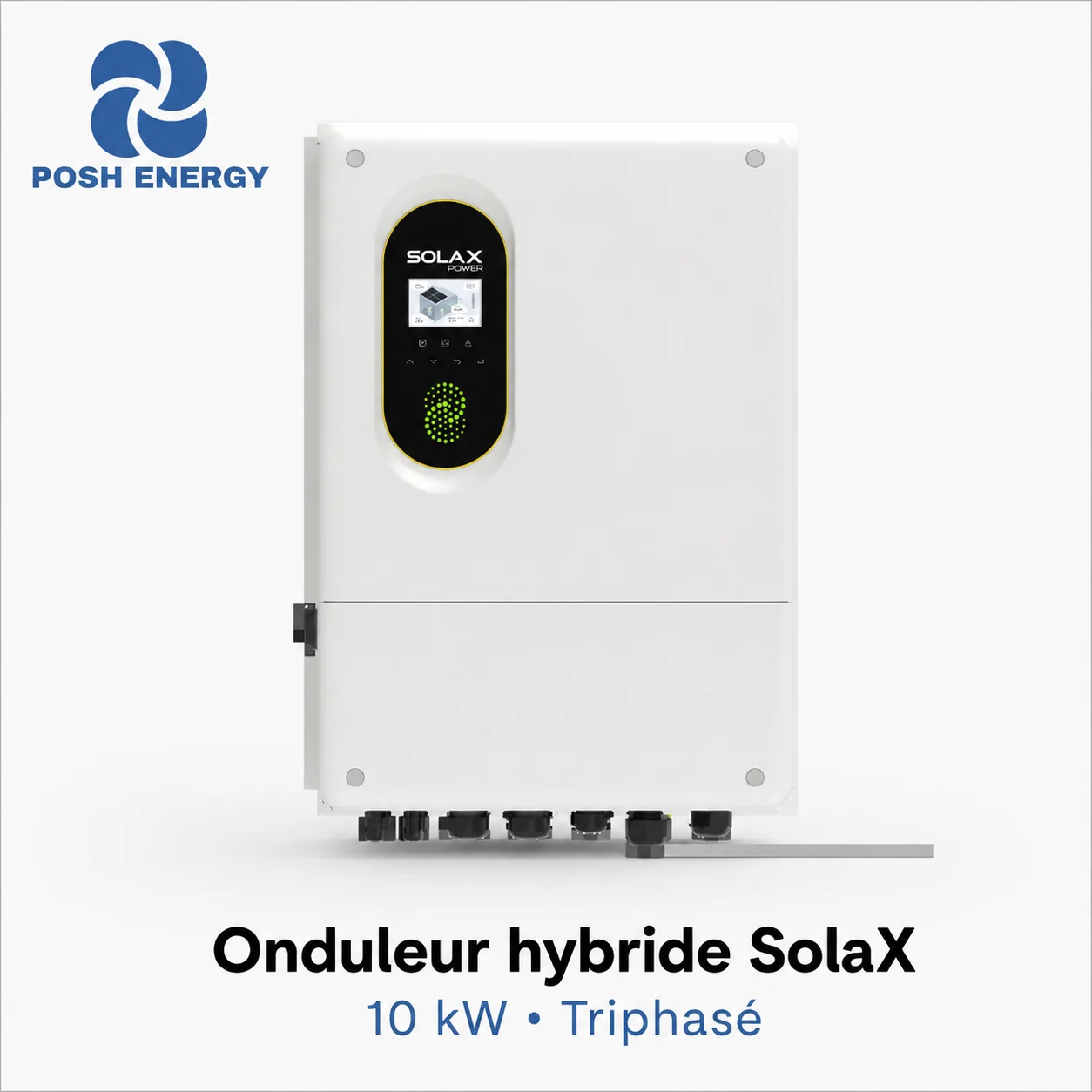 Onduleur hybride SolaX 10 kW triphasé