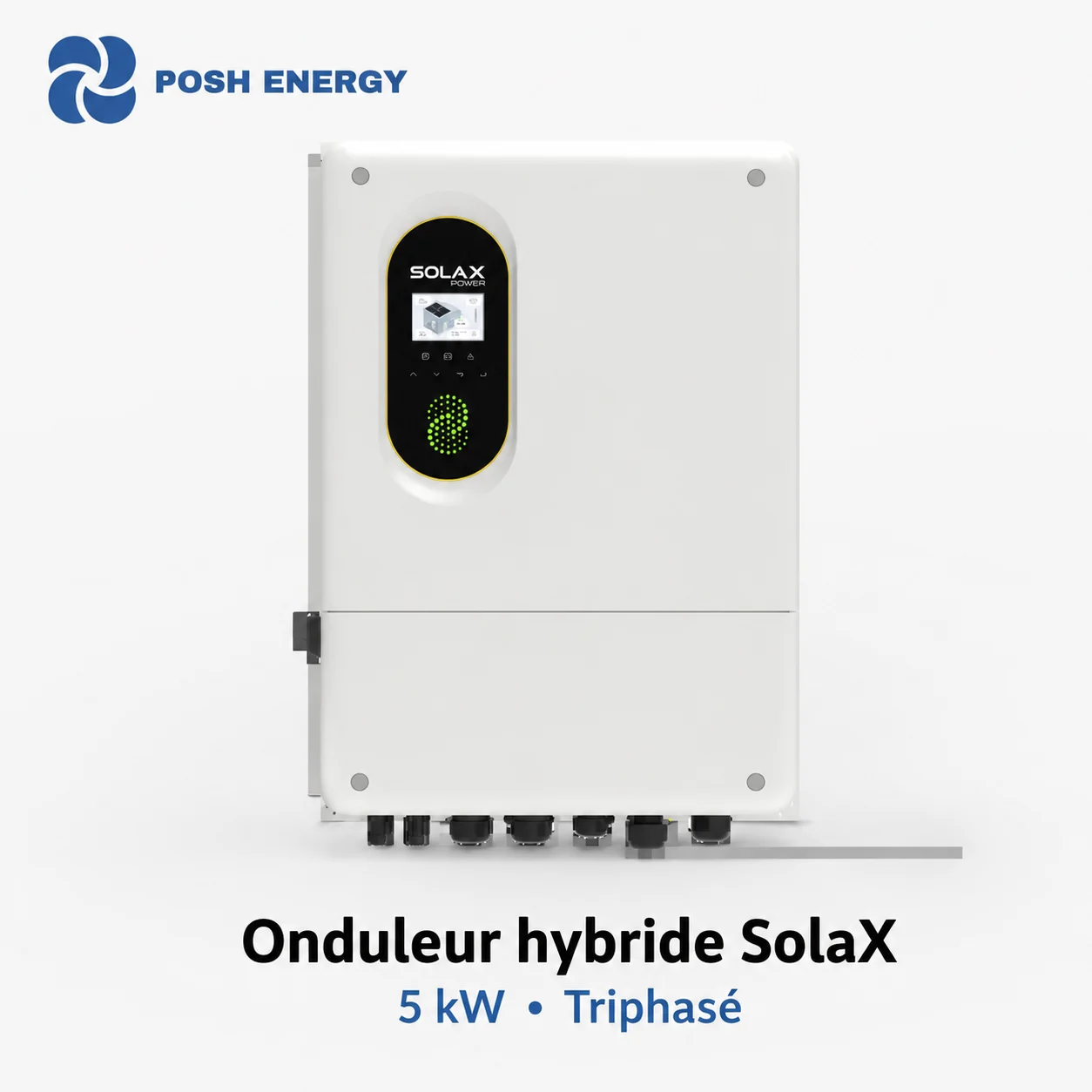 Onduleur hybride SolaX 5 kW triphasé