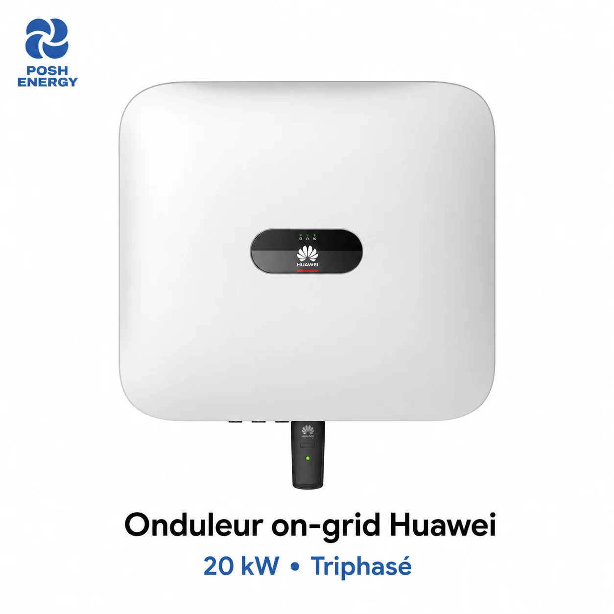 Onduleur on-grid Huawei 20 kW triphasé