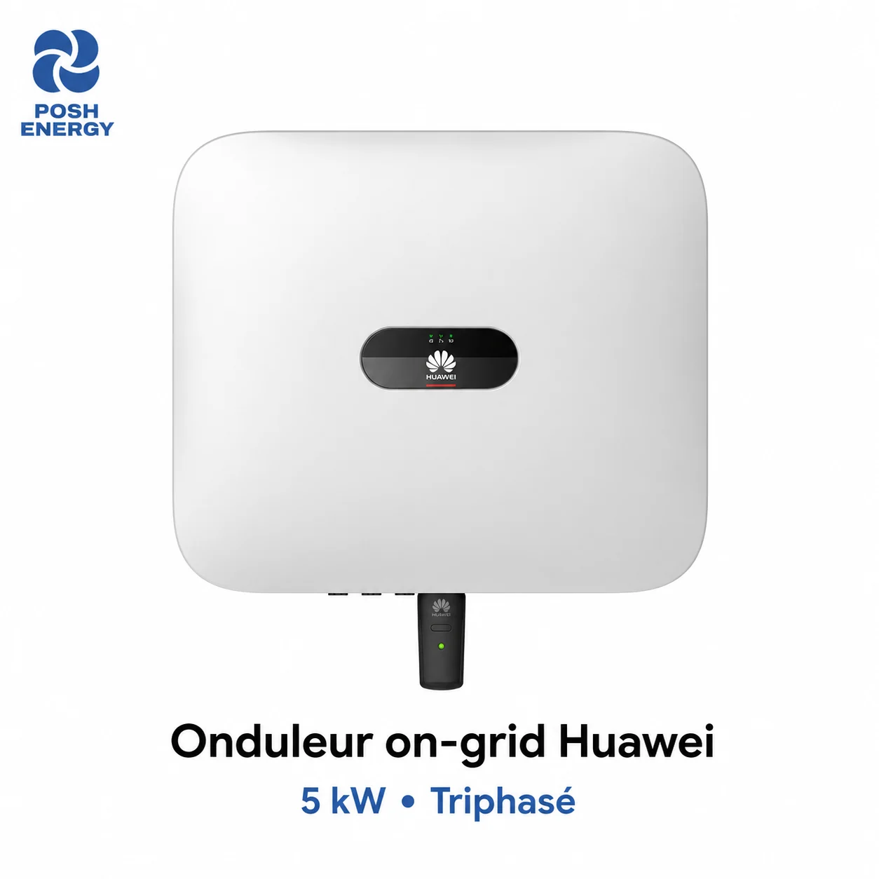 Onduleur on-grid Huawei 5 kW triphasé