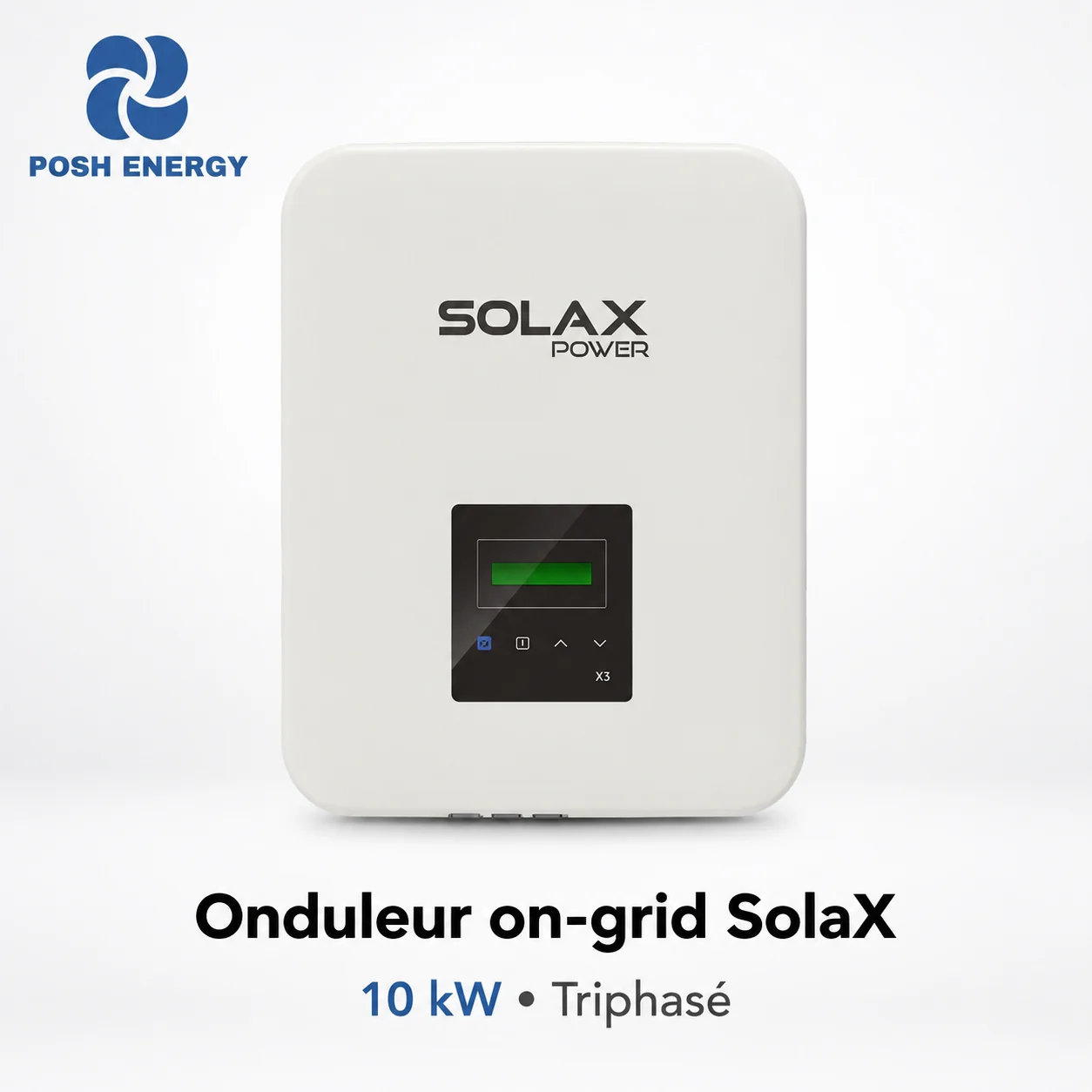 Onduleur on-grid SolaX 10 kW triphasé