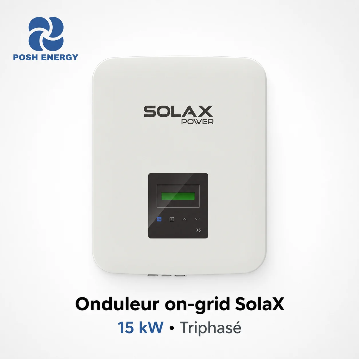 Onduleur on-grid SolaX 15 kW triphasé